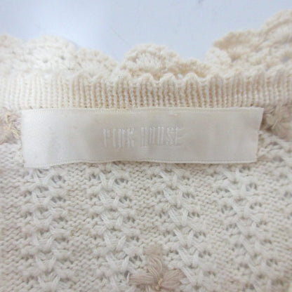 ピンクハウス フラワー刺繍ニットベスト