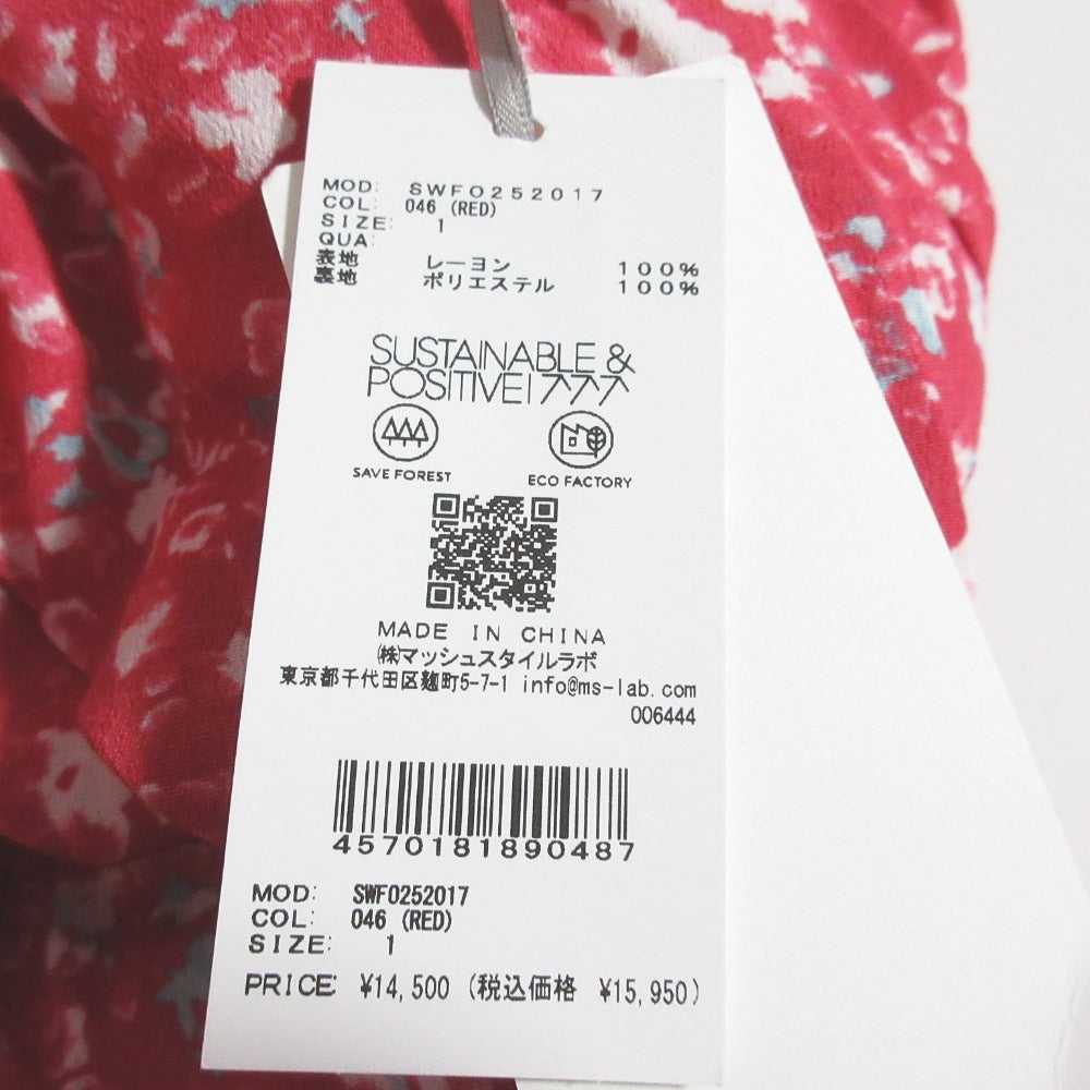 スナイデル Sustainaレーヨンカシュクールワンピース