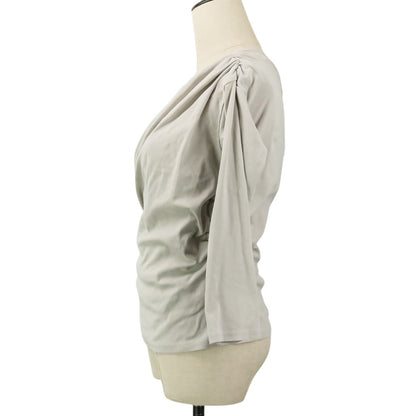 ハーリップトゥ Asymmetric Cotton-blend ジャージートップス
