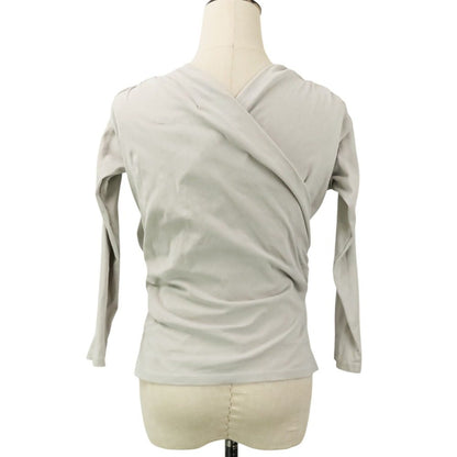 ハーリップトゥ Asymmetric Cotton-blend ジャージートップス