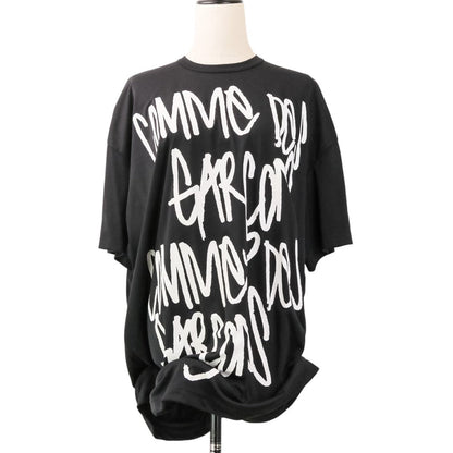 コムデギャルソン プリントワイヤーヘムTシャツ