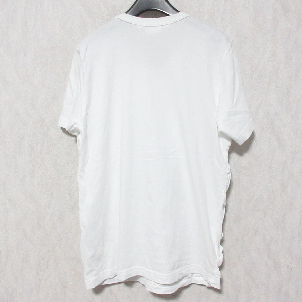 コムデギャルソン フラワーコサージュTシャツ