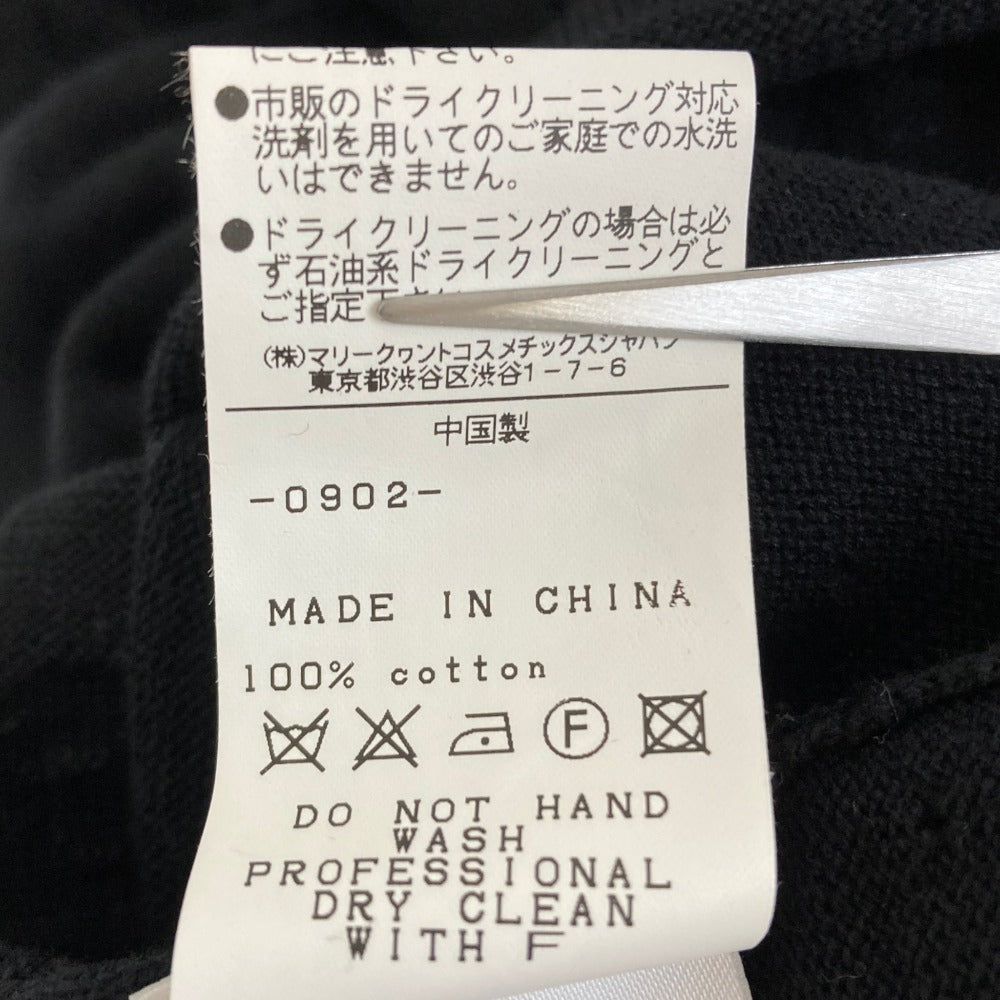 マリークヮント フラワーエンボスニットワンピース