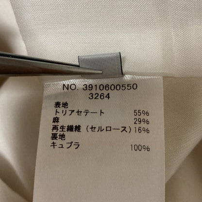 エブール リネンアセテートパンツ