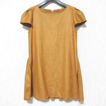 フォクシーニューヨーク LINEN FACE リネンショートスリーブブラウス