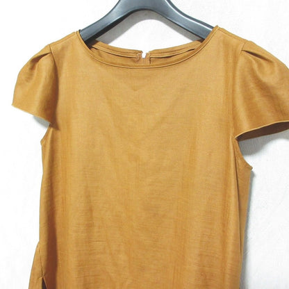 フォクシーニューヨーク LINEN FACE リネンショートスリーブブラウス