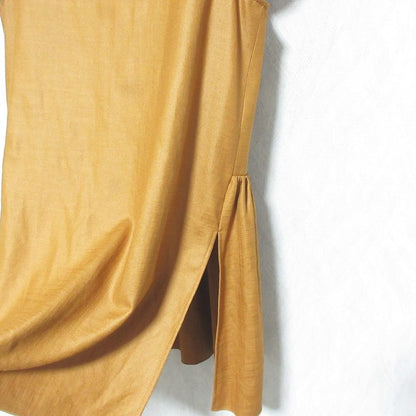 フォクシーニューヨーク LINEN FACE リネンショートスリーブブラウス