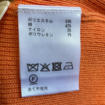 ダイアグラムグレースコンチネンタル ハイゲージ畦ニットトップ