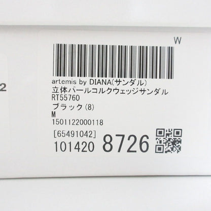 アルテミスバイダイアナ パールレザーサンダル