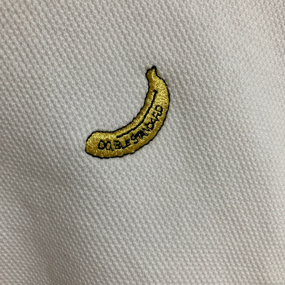 ダブルスタンダードクロージング バナナ刺繍クロップドポロシャツ