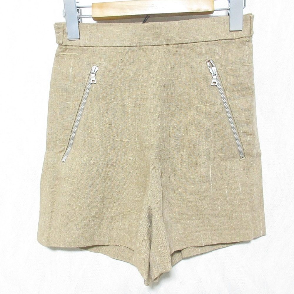 オーラリー LINEN SILK SUMMER TWEED ショーツ