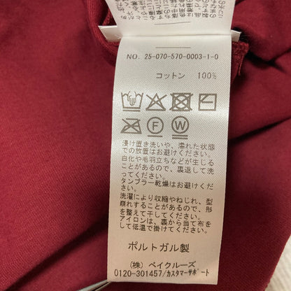 ウェールズボナー HOWARD TSHIRT コットンTシャツ