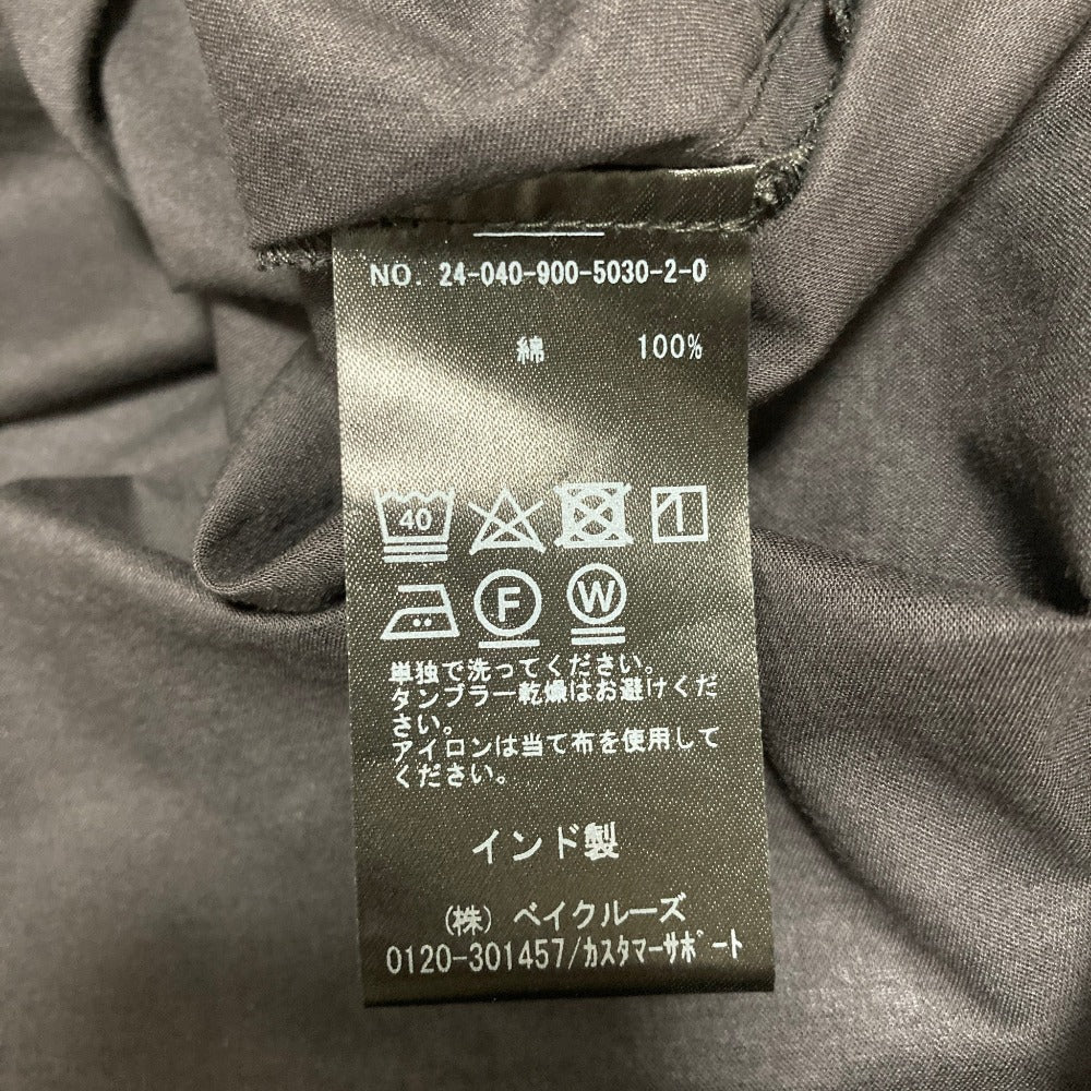 イエナ コットンシルクフレアワンピース