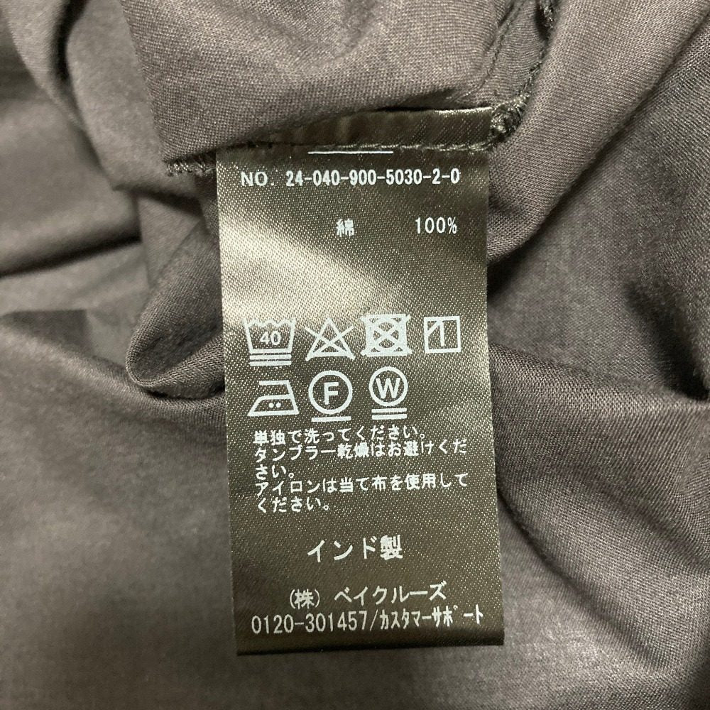 イエナ コットンシルクフレアワンピース