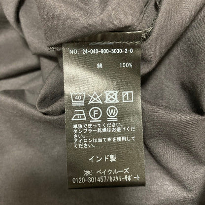 イエナ コットンシルクフレアワンピース