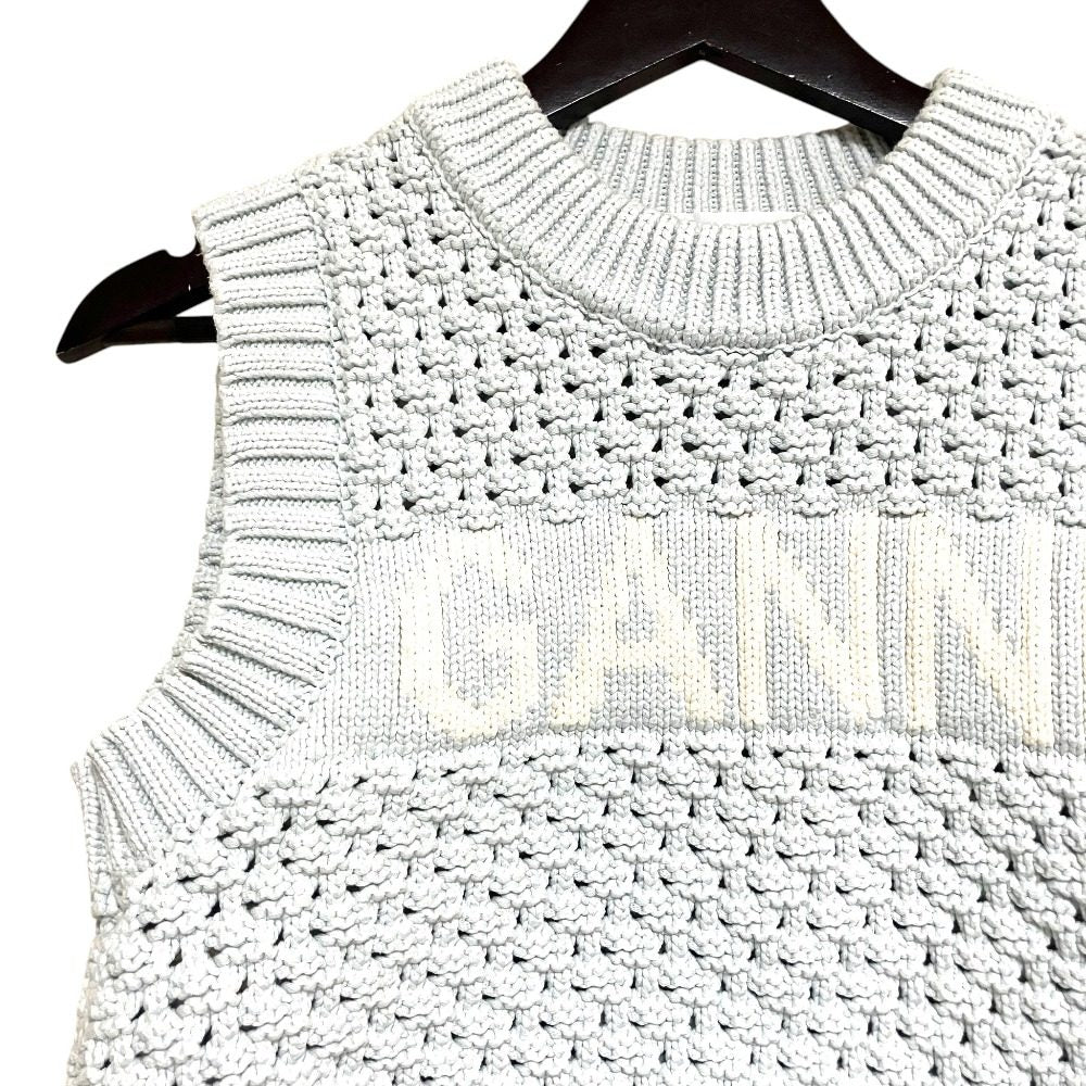 ガニー Textured Cotton Pointelle ニットベスト