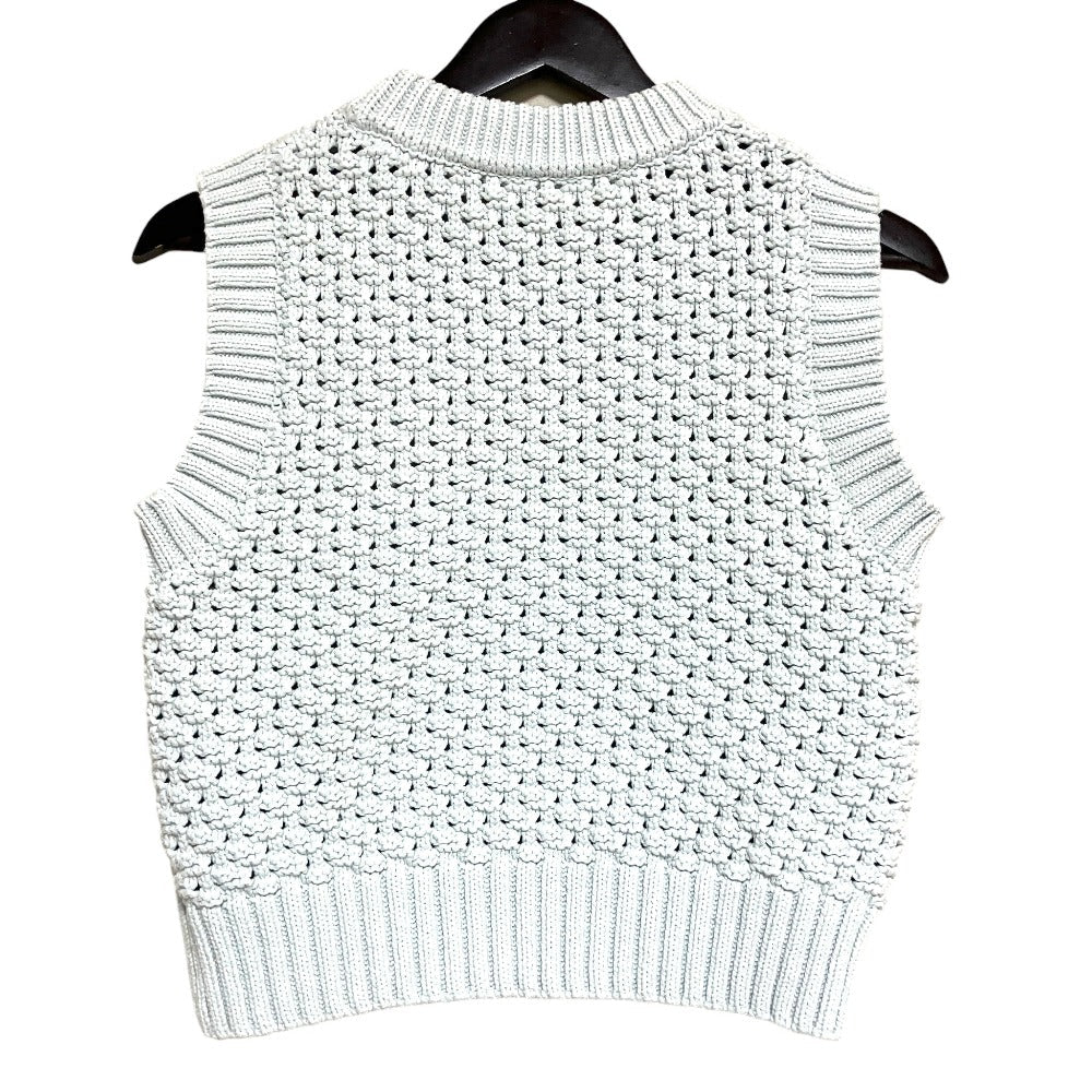 ガニー Textured Cotton Pointelle ニットベスト