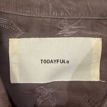 トゥデイフル Swallow Satin シャツ