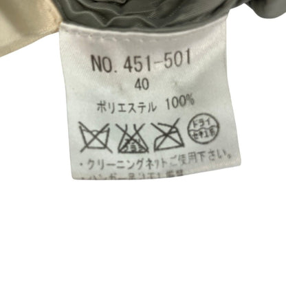スペッチオ ハイネックプリーツロングワンピース
