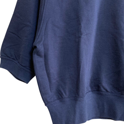 オーラリー ELASTIC HIGH GAUGE SWEAT ハーフスリーブプルオーバー