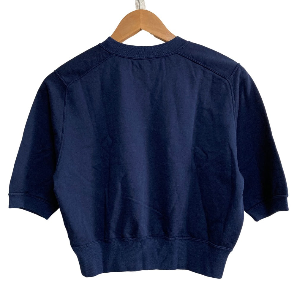 オーラリー ELASTIC HIGH GAUGE SWEAT ハーフスリーブプルオーバー