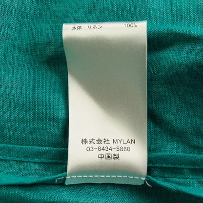 マイラン Volume Sleeve Maxi Dress リネンワンピース