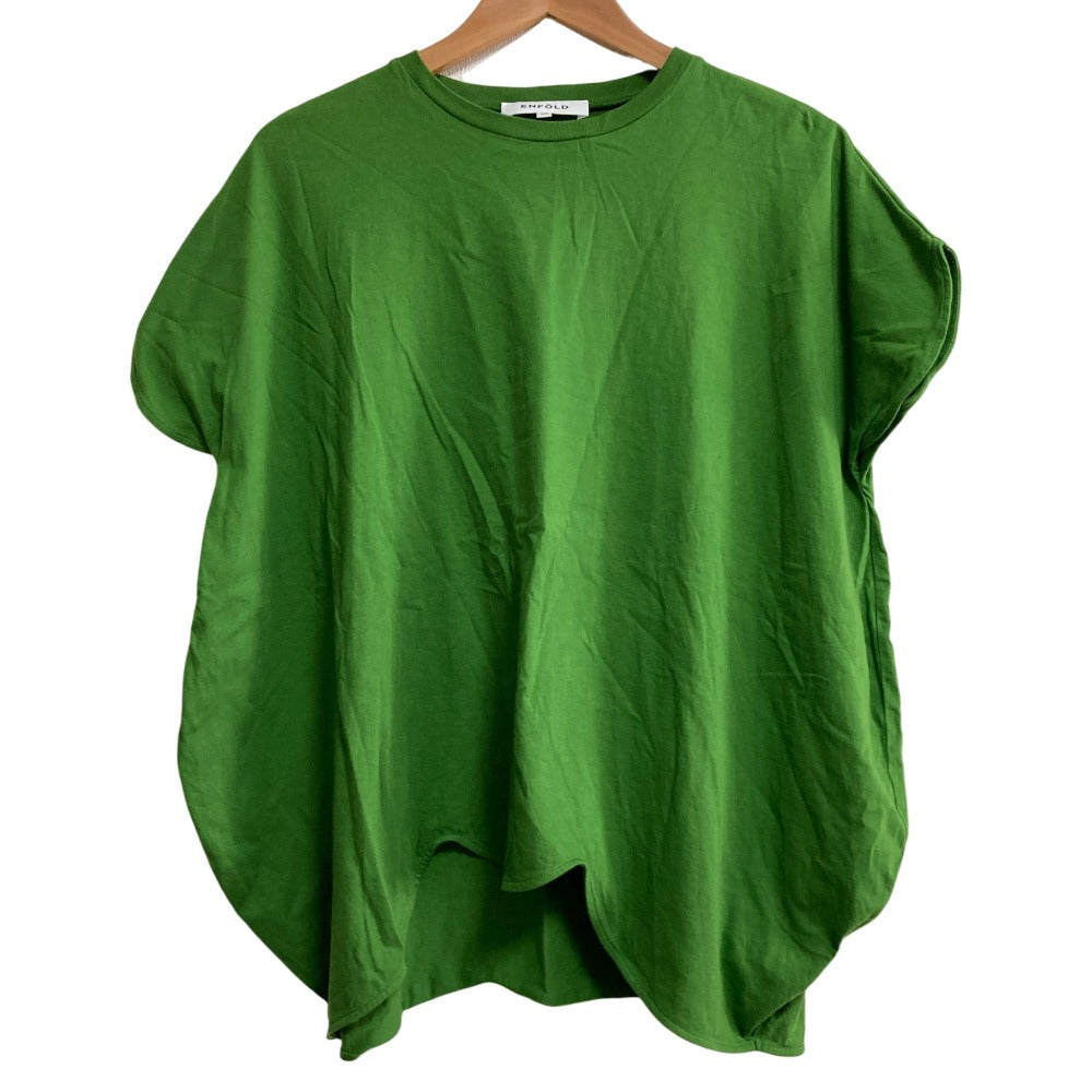 エンフォルド SCALLOP WIDE T-SHIRT コットンTシャツ