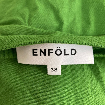 エンフォルド SCALLOP WIDE T-SHIRT コットンTシャツ