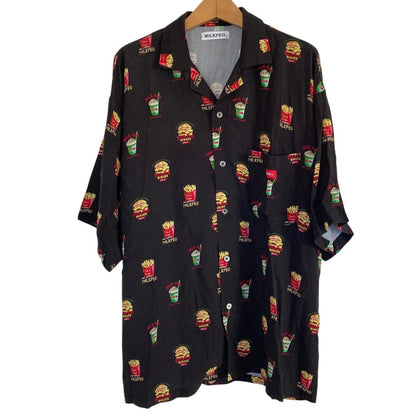 ミルクフェド JUNK FOOD SHIRT ブラウス