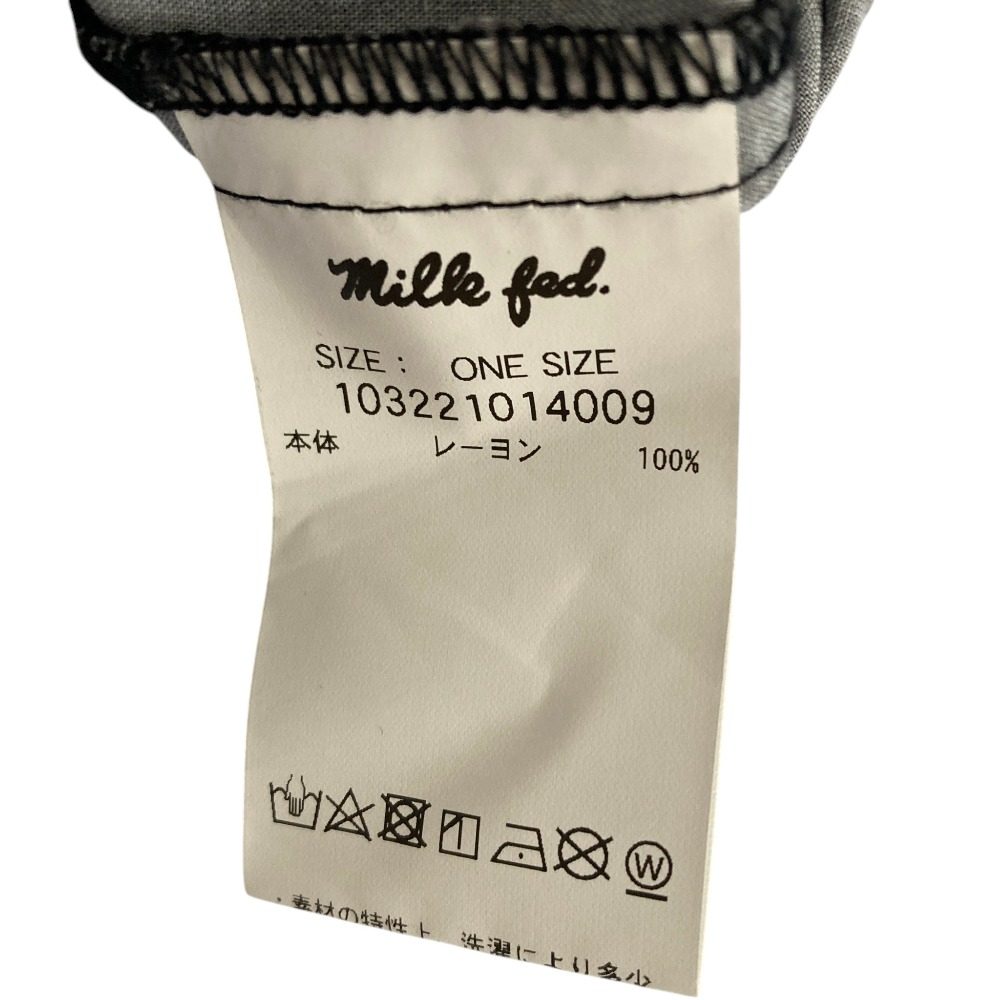 ミルクフェド JUNK FOOD SHIRT ブラウス