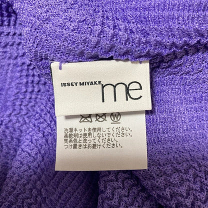ミーイッセイミヤケ WAVE KNIT STRETCH PLEATS カットソー