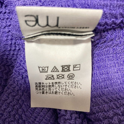 ミーイッセイミヤケ WAVE KNIT STRETCH PLEATS カットソー