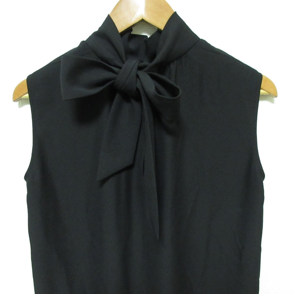 セオリーリュクス BACK SATIN GGT MIME ノースリーブブラウス