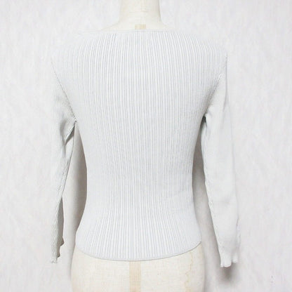 ハーリップトゥ Twist Cut-Out Rib Knit トップス