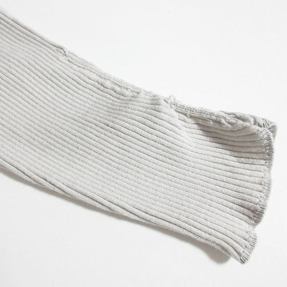 ハーリップトゥ Twist Cut-Out Rib Knit トップス