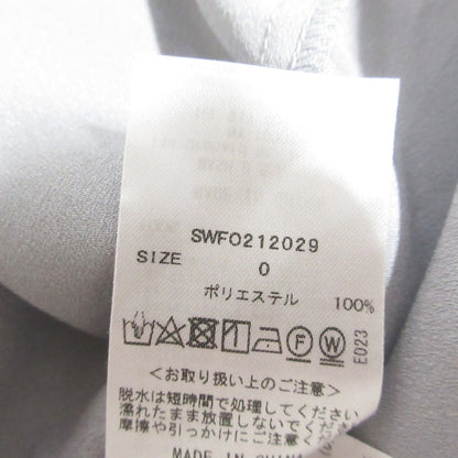スナイデル マーブルフラワーシフォンワンピース