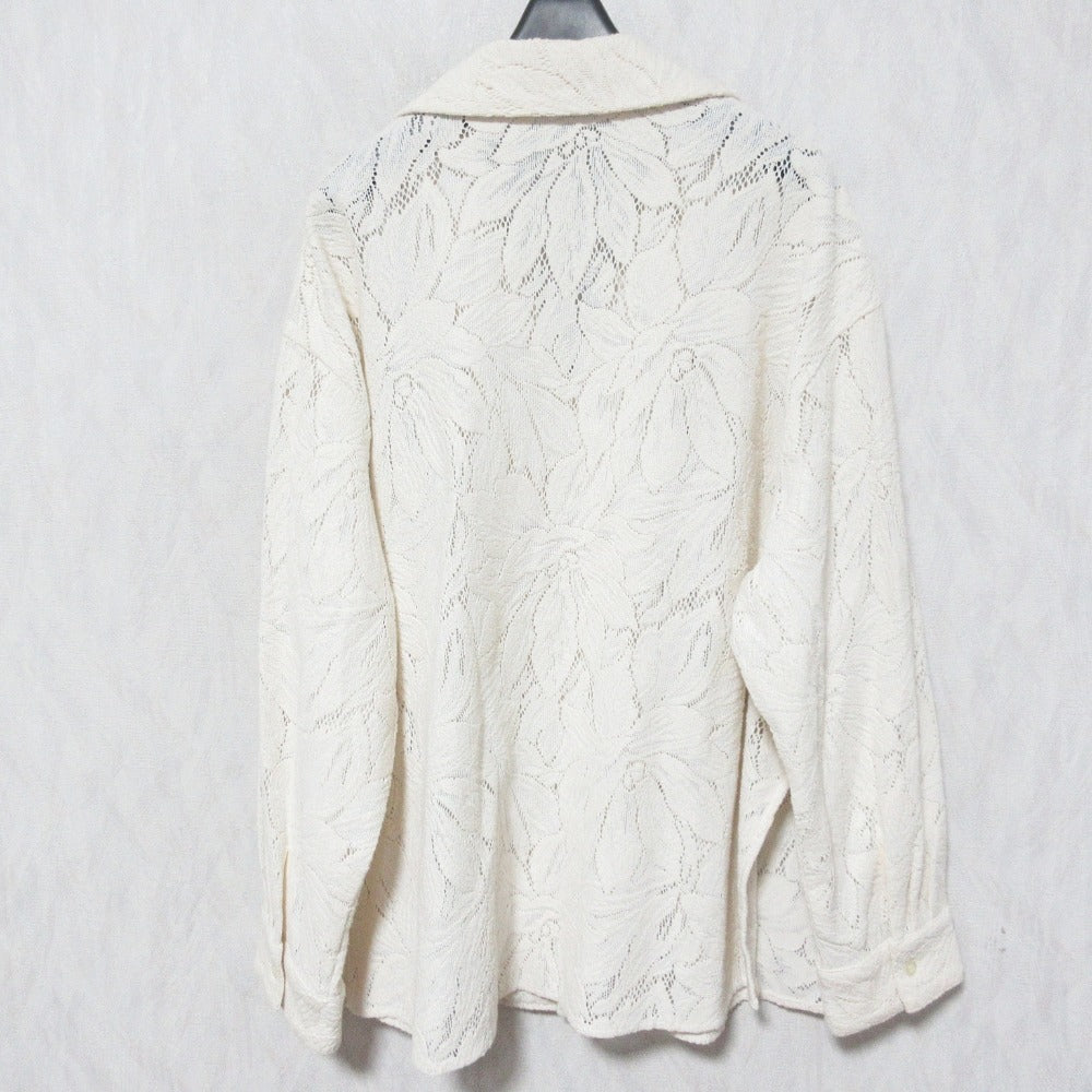 クラネ CURTAIN LACE シャツ