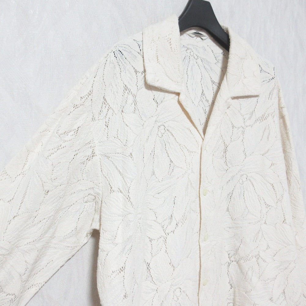 クラネ CURTAIN LACE シャツ