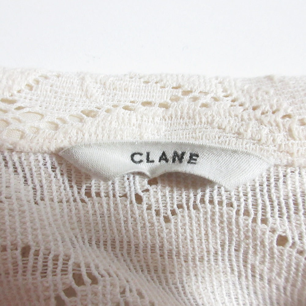 クラネ CURTAIN LACE シャツ