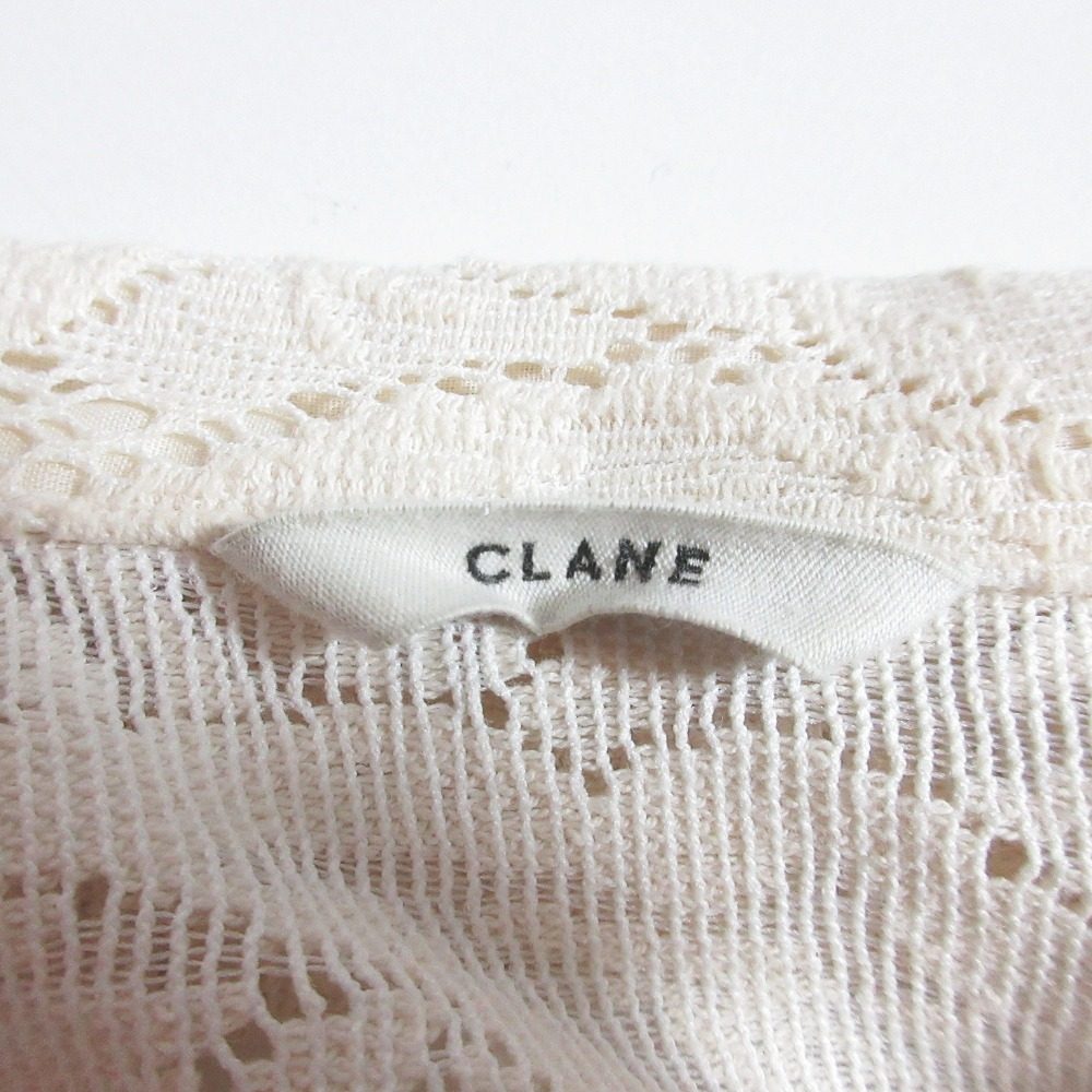 クラネ CURTAIN LACE シャツ