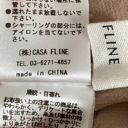 カーサフライン ハイネックタックワンピース