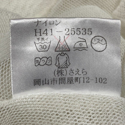 ヒスクローネ フラワーレースチュールカットソー