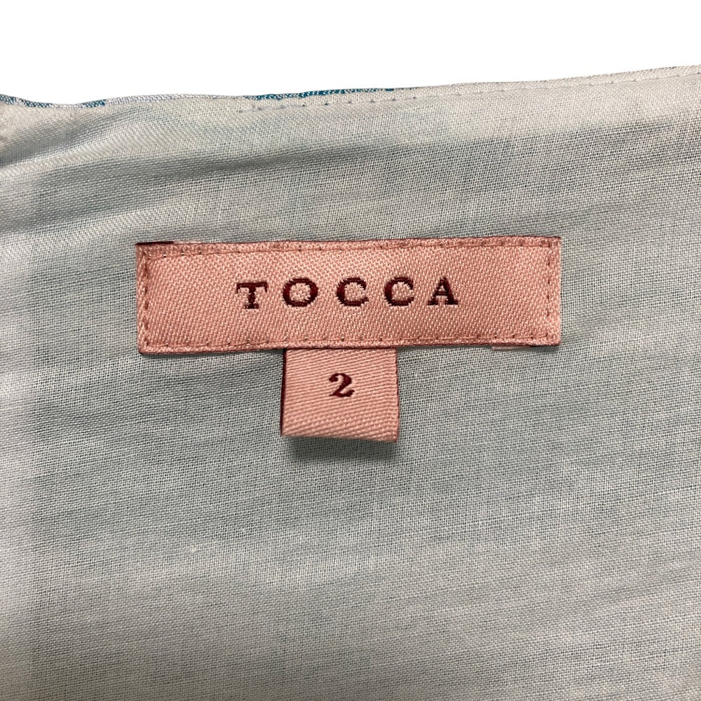 トッカ フラワージャカードワンピース