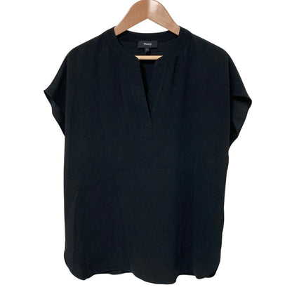 セオリー SATIN CREPE EASY POPOVER ブラウス