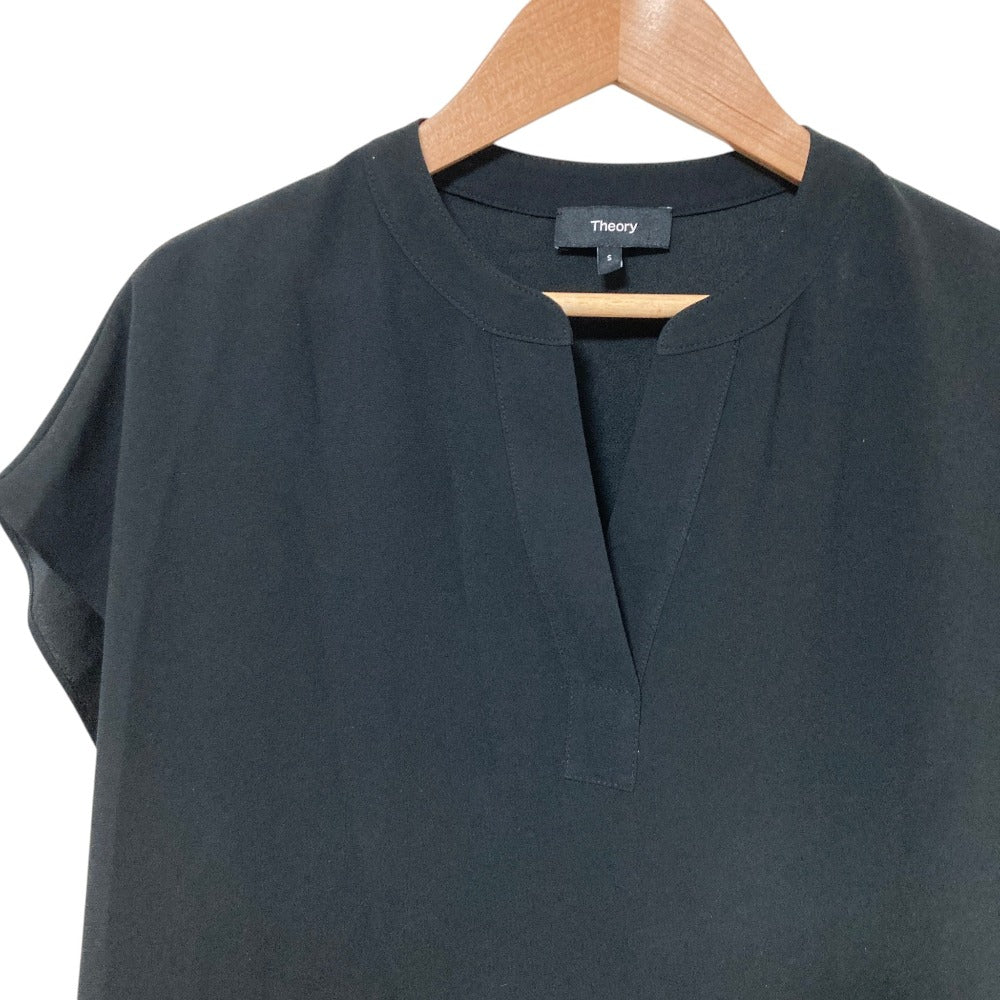 セオリー SATIN CREPE EASY POPOVER ブラウス