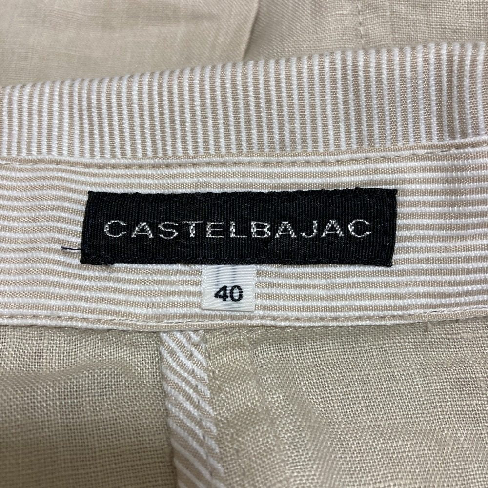 カステルバジャック 刺繍ジャケット