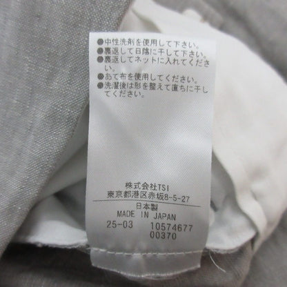 マーガレットハウエル リネンワイドスラックス