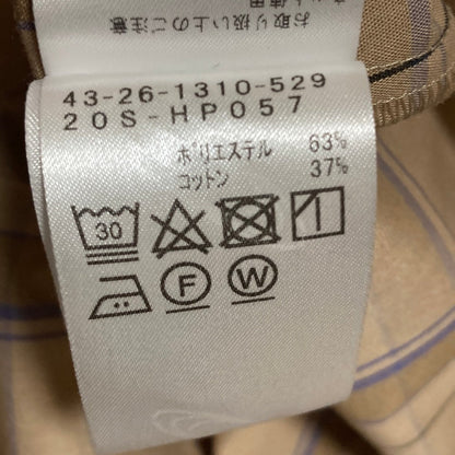 ビームスハート チェックワンピース