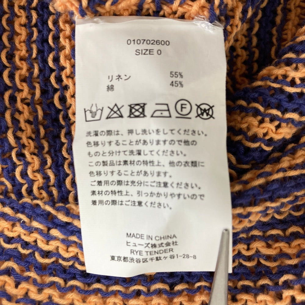 ライテンダー リネンニットトップス