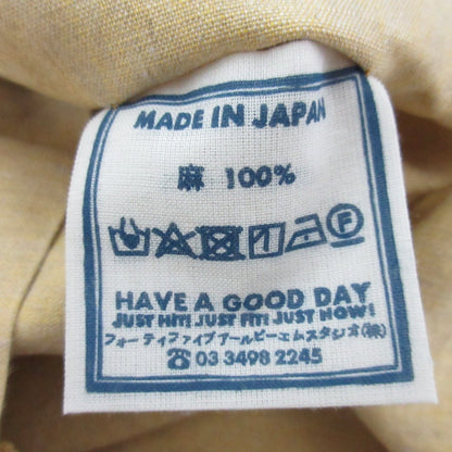 フォーティファイブアール リネンTシャツ